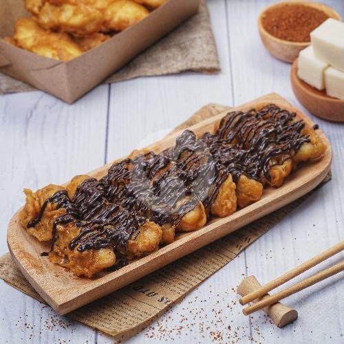 Pisang Keju Tiramisu menu Pisang Keju Sri Rejeki, Sumbersari