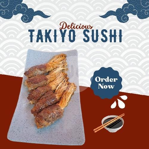 Salmon Mentai Rice menu Takiyo Sushi, Larangan Ciledug
