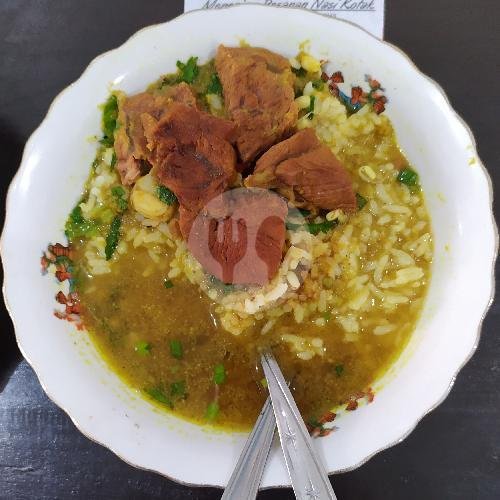 Nasi Campur Daging menu Warung Bu Kusman Lama (Depan Meteor Cell), MT. Haryono