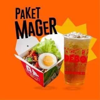 PAKET MAGER 4 menu DEBOX Ricebox, Tembalang