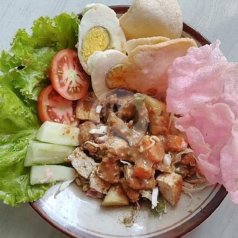 Lotek Komplit menu Bakmi Toprak dan Brambang Asem Mbah Sar, Banjarsari