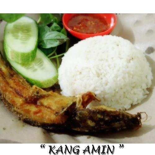 Nasi Pecel Ayam Goreng Paket menu Pecel Lele Dan Soto Ayam Kang Amin, Jatinangor