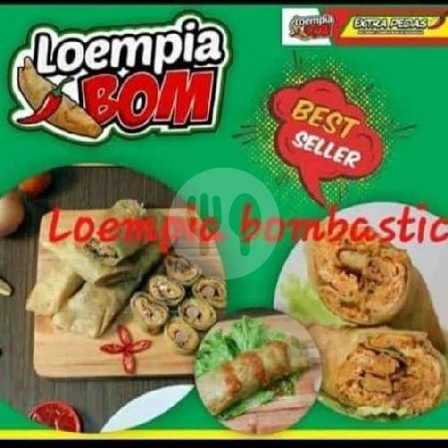 Lumpia Bom Cumi menu Kedai Extra Pedas Loempia Bom, Tawang