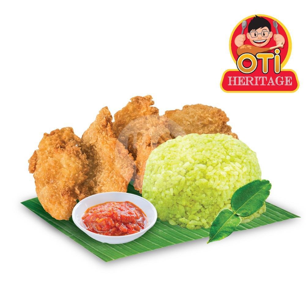 Sayur Crispy menu Oti Fried Chicken, Kranggan