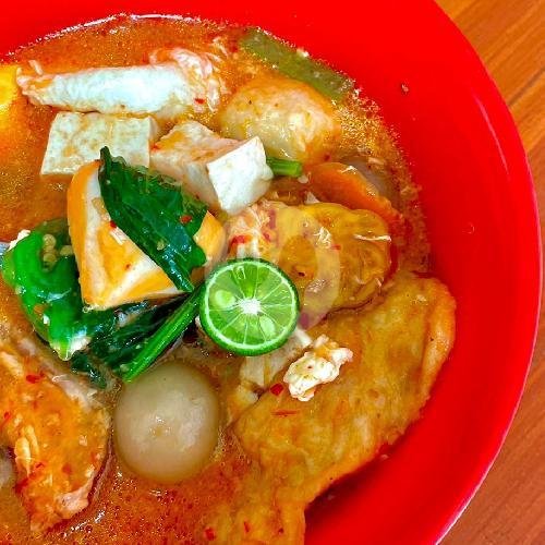 Seblak (Wajib Banget Pake Jeruk Lemo) menu Cica Bowls, Tawang