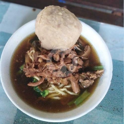 Mie Bakso Besar menu Warung Mie Ayam Cak Roni, Rest Area Caruban
