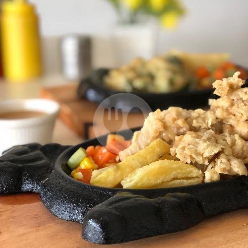 Rb Chicken sauce steak menu Oi Steak, PGRI