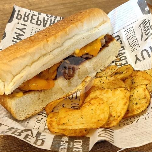 Three Cheese Pasta Rigate menu Dancing Goat Coffee Co, Puri Indah