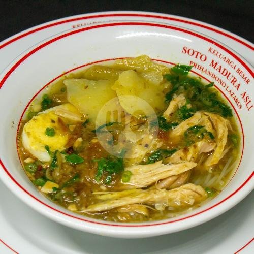 Mie Jawa menu Soto Madura Juanda, Gambir