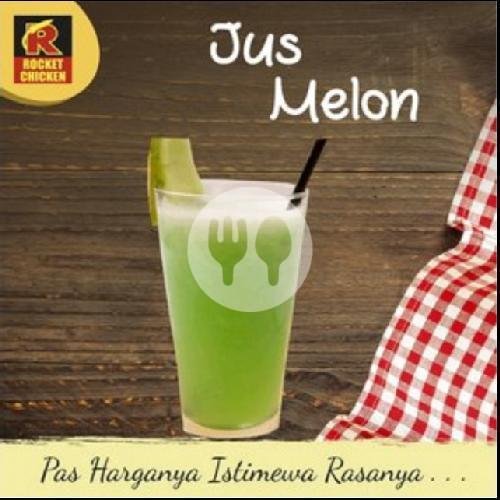 Jus Melon menu Rocket Chicken, Sawojajar