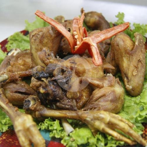 Ayam Bakakak Goreng menu Rumah Makan Saung Bale, Perumahan Sadang Sari