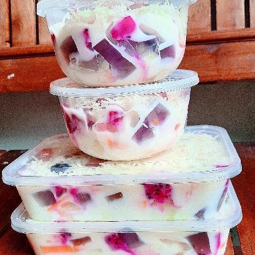 2 SALADIN 500ML, 2 SALADIN 400ML menu Saladin Salad Buah By Anindya, Karaba Indah