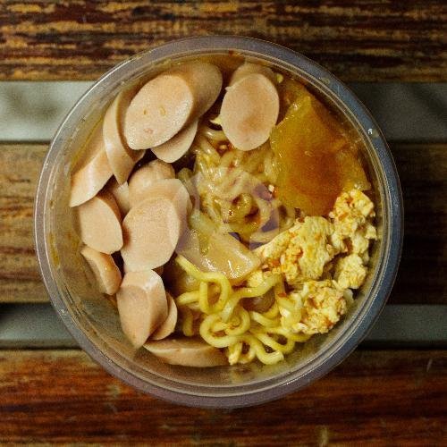 Seblak Bakso menu Seblak Naira, Pujasera Wage