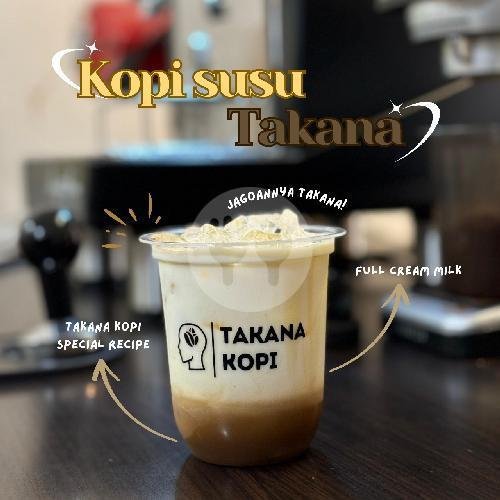 Es Kopi Susu Takana menu Takana Kopi, Pauh