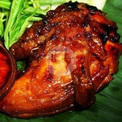 Nila Bakar+ sambal lalapan menu Pecel Lele Lamongan Cak Dikin, Pandowoharjo