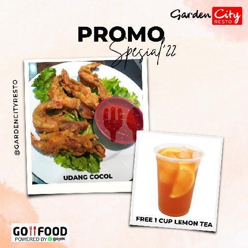 Udang Asam Manis Promo menu Garden City Resto, Bromo Raya