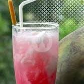 Es Degan Syrup Melon menu Kantin Kebab Burger, Patehan Tengah No. 14