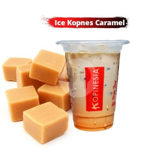 Ice Kopnes Caramel menu Kopinesia, Dermo
