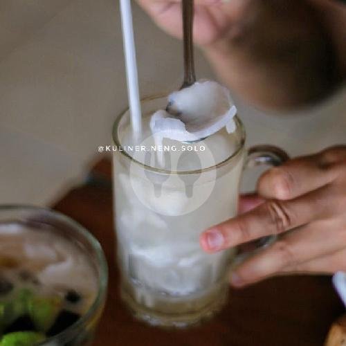 Es Degan Gelas menu Bakso Dan Mie Ayam Sido Mandiri, Kartasura