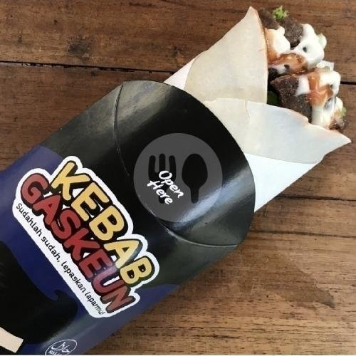 Kebab Jumbo Mie Goreng menu Kebab Gaskeun, Harapan Jaya