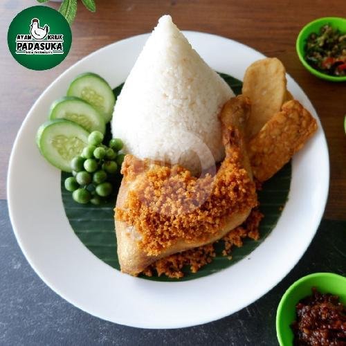 Paket Kampung Kriuk menu Ayam Goreng Kriuk Padasuka, Empang