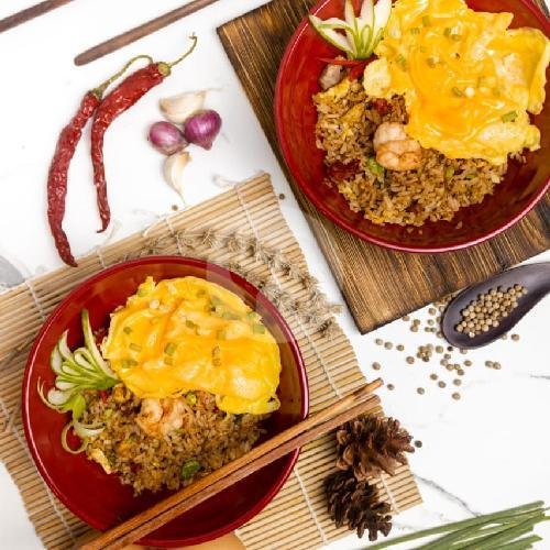 Buy 1 Get 1 Nasi Goreng Porky Bacon menu Hok Siong Rice Noodle, Margorejo