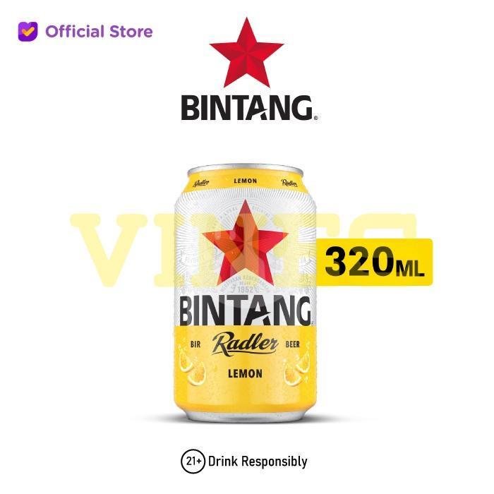 Bintang Radler Can 320Ml X 6 Can menu Vines, Kalibata City