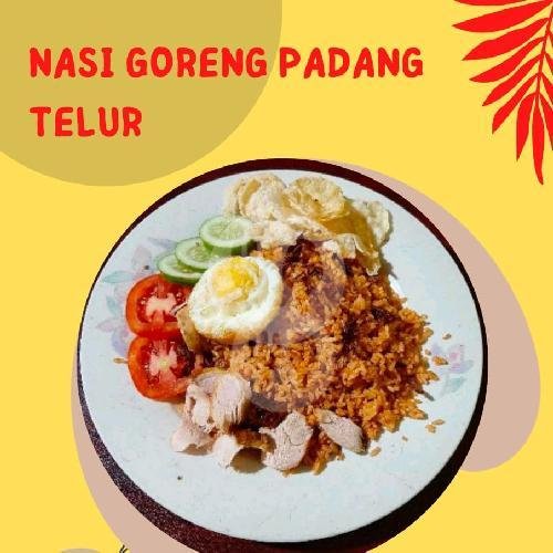 Sate Padang Indomie Goreng + Telur menu Pondok Sate Padang Bundo Kanduang, Cakung