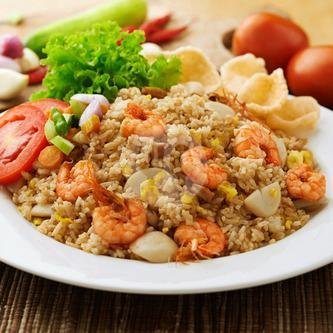 Nasi Goreng Udang menu Depot Slamet Darmawangsa, Gubeng