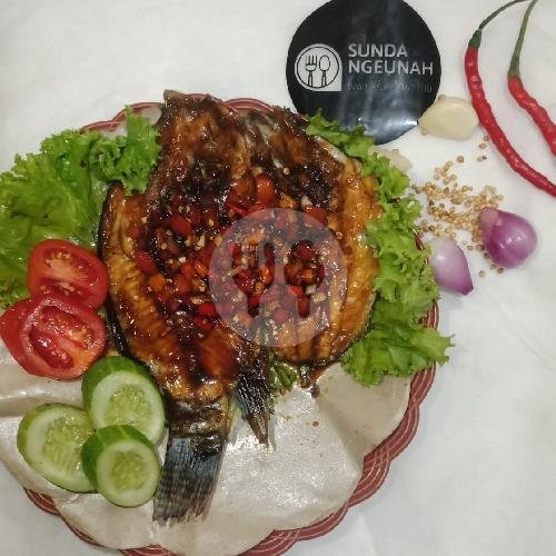 Ikan Tongkol Goreng menu Rumah Makan Sunda Ngeunah, Cisaat
