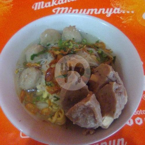 Krupuk Rambak(kulit) menu Bakso Yono Cimangkok, Sukabumi Raya