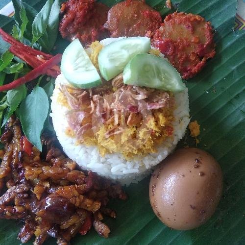 Bir Pletok menu Nasi Ulam & Nasi Uduk Ibu Yoyo, Karet Pedurenan