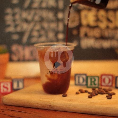 Ice Dark Choco menu Last Drop Coffee And Eatery, TKI 3