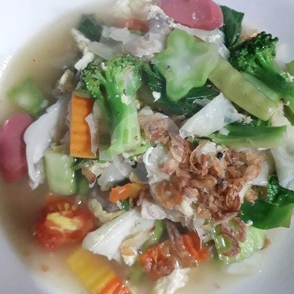 Bakmi Godhog menu Pak Kisoet, Baki