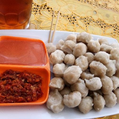 Pentol Krikil Kuah Sambala menu Pentol Pedas Axa, Bumiayu