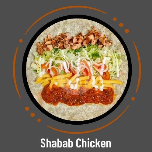 Chicken Shawarma menu Shawarma Kebab Shabab, Pabean Cantikan