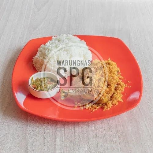Nasi Ayam Bakar Es Teh Manis menu Warung Nasi SPG, Dalemkaum
