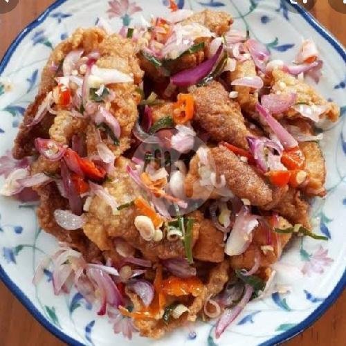 Nasi Kulit Geprek menu Geprek & Penyetan Pawon Le Oko, Waru