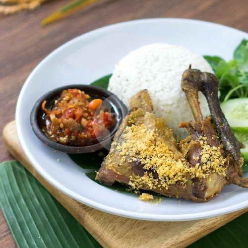 Paket Nasi + Ayam Kampung Muda 1/2 Ekor menu Bebek Kaleyo Express, Grogol
