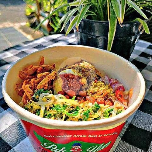 Nasi Ayam Bakar Bumbu Plecing menu Paon Pak Yan, Blimbing