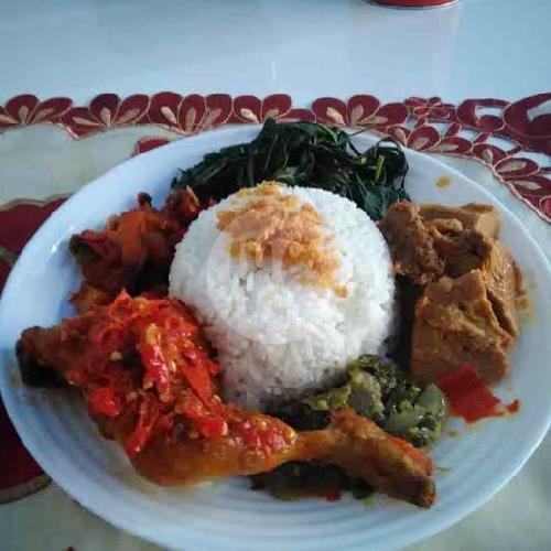Nasi Rendang menu RM TURANGGA MASAKAN PADANG