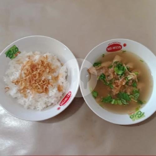 Nasi Sop Pisah Brutu Pecok/Punggung menu Sop Ayam Klaten Ijen, Jl. Jakarta