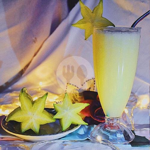 Jus Jambu Biji menu Mikada Jus, Manggarai