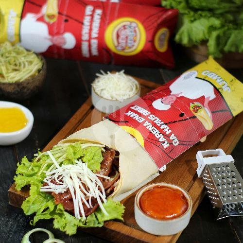 Kebab Jumbo Daging Mozarella menu Kebab Dara, Dr. Moh. Hatta