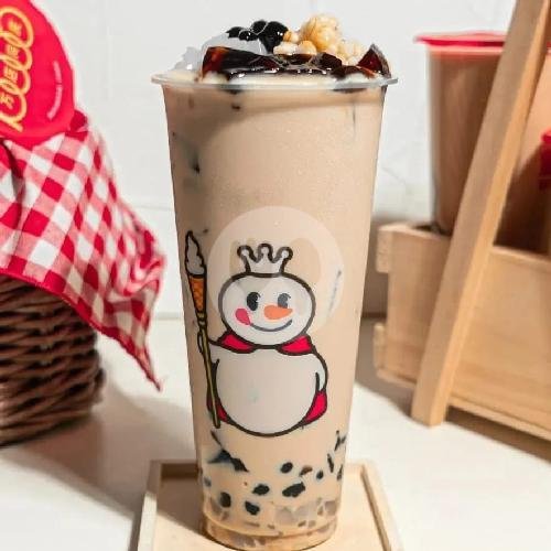 Creamy Mango Boba menu Mixue Nusukan piere tendean, Nusukan