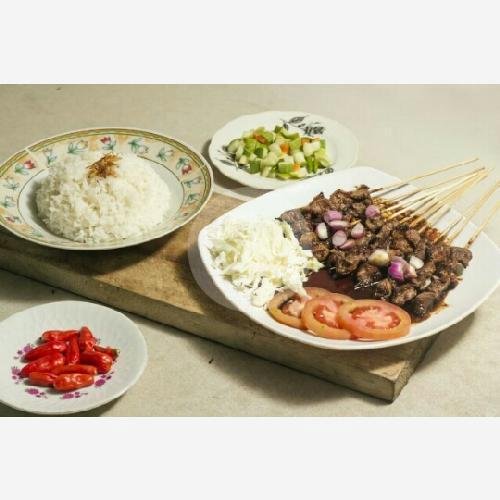 Sate Ayam(10pcs) + Nasi menu Sate Klaten Jembatan, Terusan Kopo