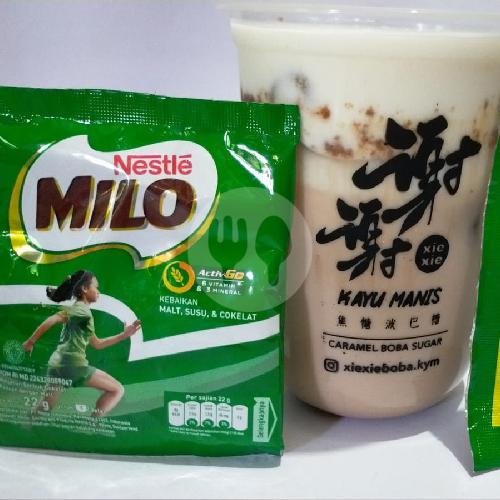 Milo Original Cheese menu Xiexieboba Kayu Manis, Matraman