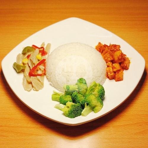 Paket Nasi 3 Sayur (Kamis) menu Kehidupan Tidak Pernah Berakhir, Padjadjaran