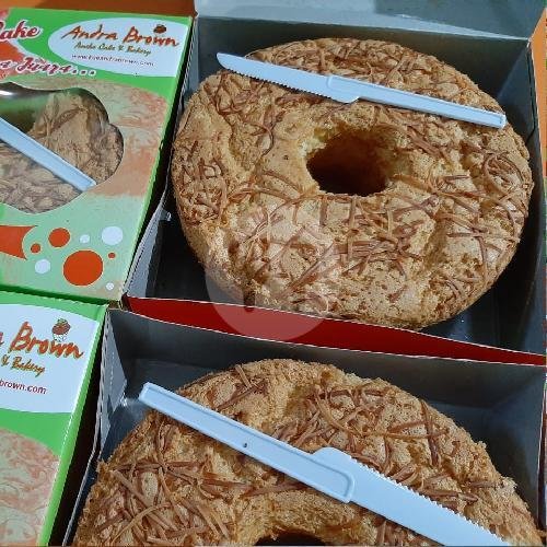 Sifon Pandan Chochocips Box Besar 22cm menu Andra Brown Cake and Bakery, Ngaglik