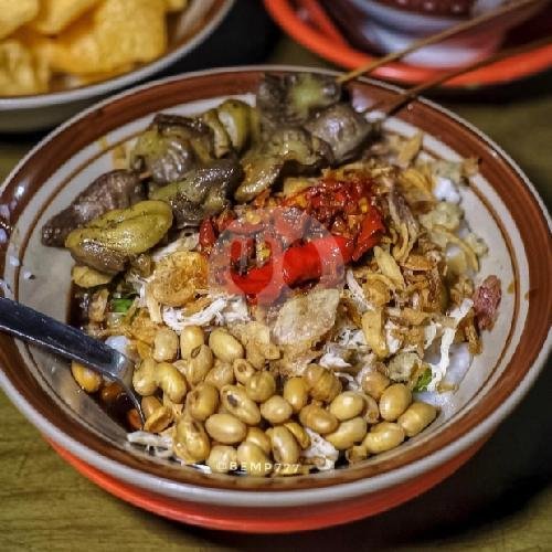 Paket Hemat 5 ( 1 BUBUR + 5 SATE +ES TEH MANIS) menu Bubur Ayam Spesial Burjen